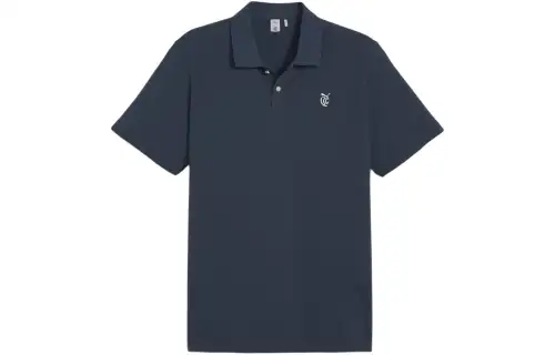 PUMA x QGC Post Polo Shirt Men's Dark Blue