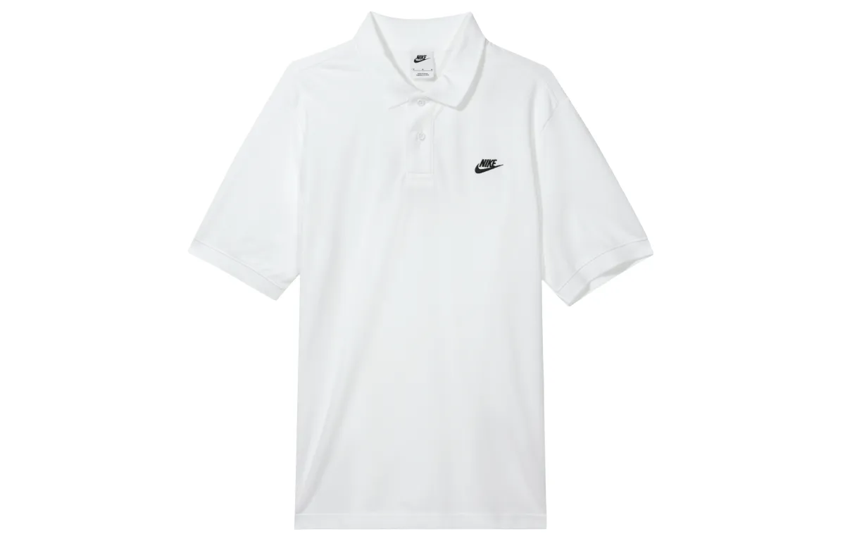 Nike Club Polo Shirt Men's White
