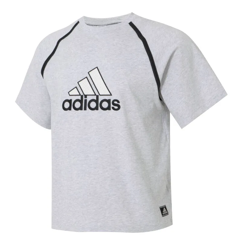Adidas BADGE Of SPORT T Shirt Unisex Gray