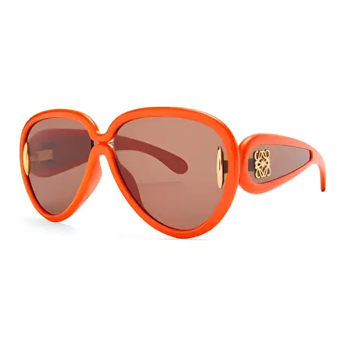 LOEWE Acetate Nylon Butterfly Sunglasses Women's Orange