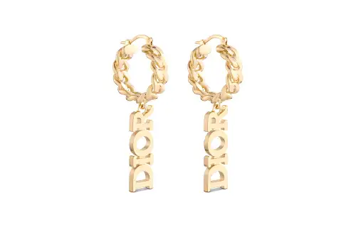 DIOR Earrings Women's Gold