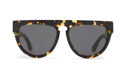 Burberry tortoiseshell-effect round-frame sunglasses