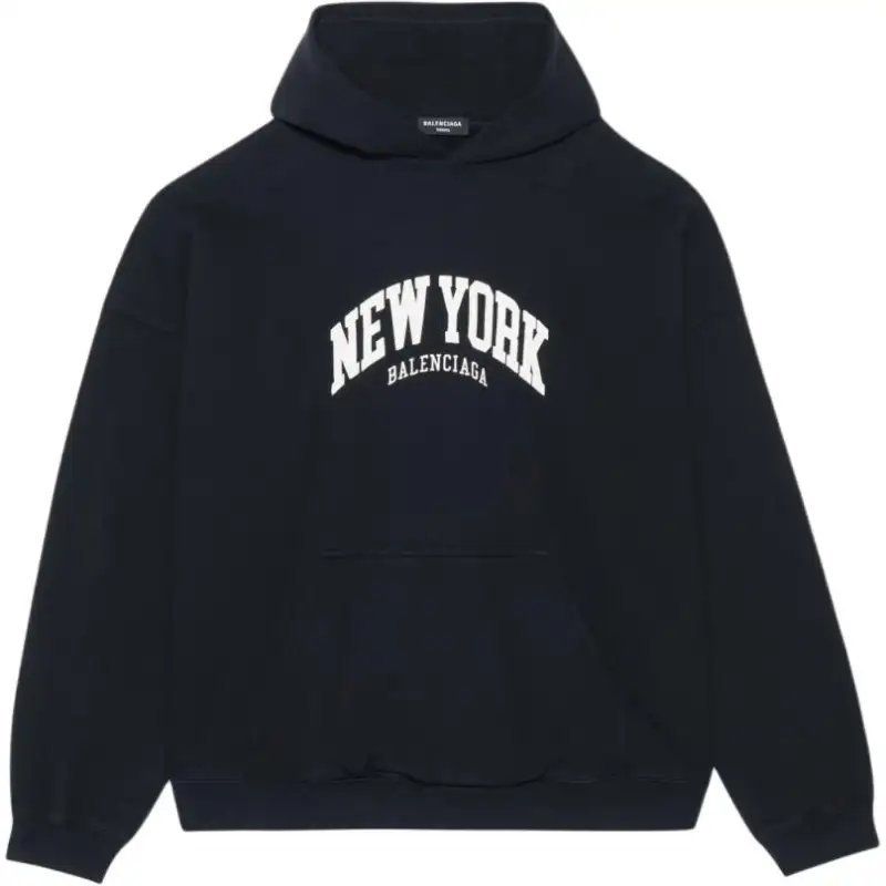 Balenciaga logo-print hoodie