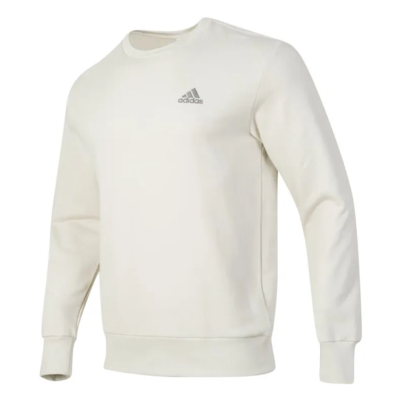 Adidas Sweatshirts Men's Beige Crew Neck Moderate Other