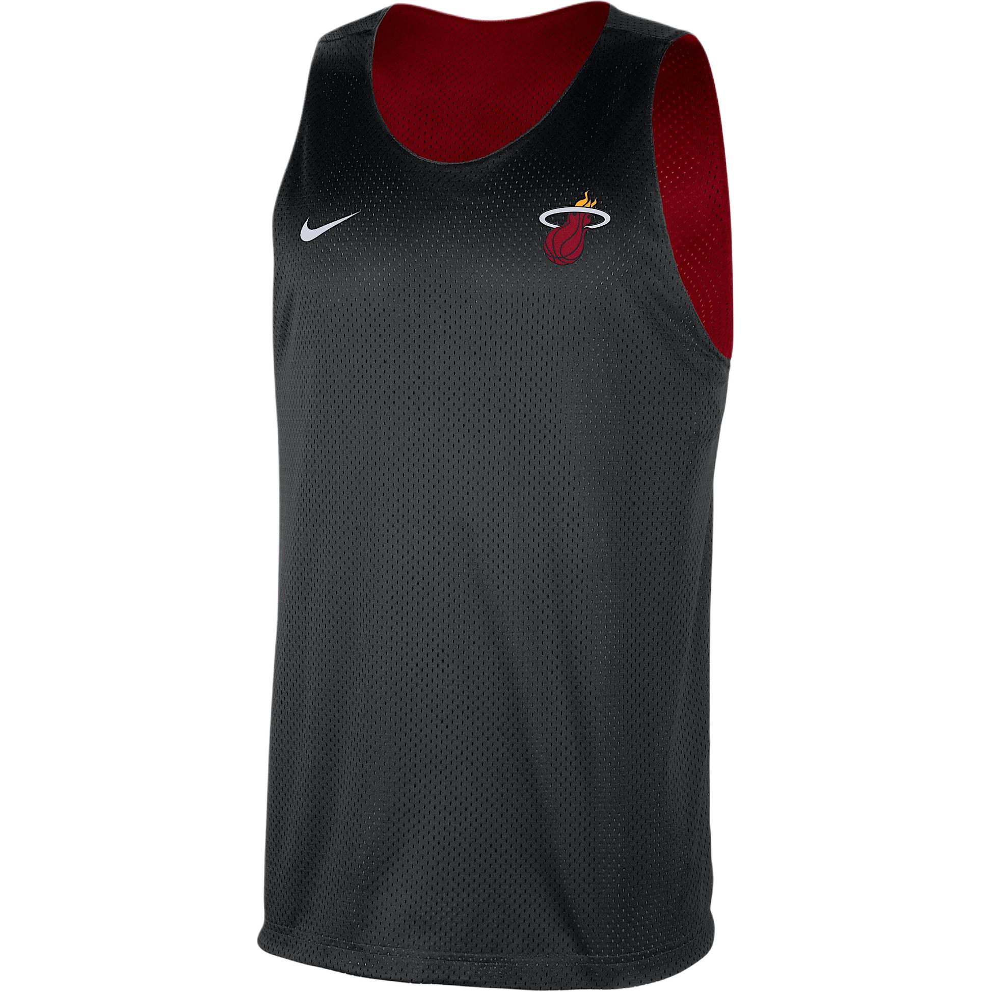 Nike Miami Heat Courtside Men’s Nike Nba Mesh Practice Jersey