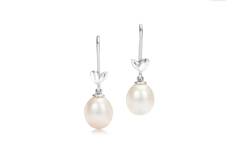 TIFFANY & CO. Sterling Silver Earrings Women's Silver