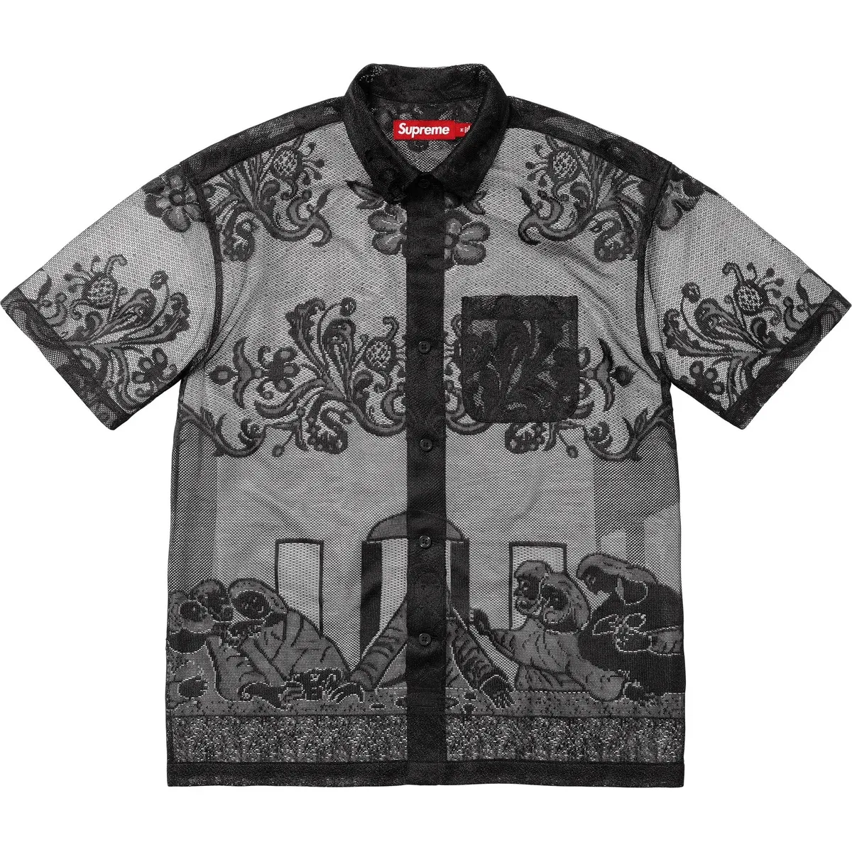 Supreme Last Supper Lace S/S Shirt