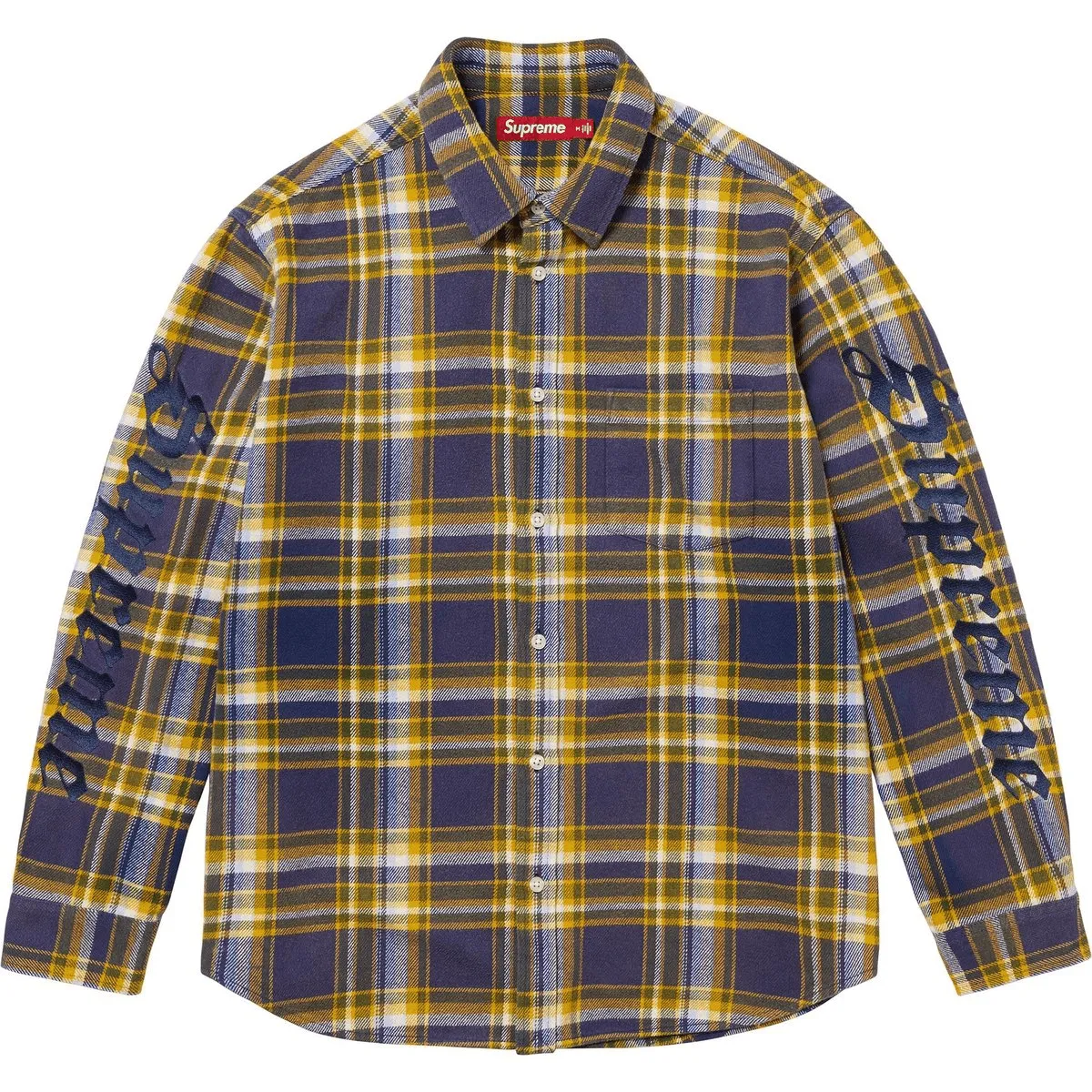 Supreme Plaid Flannel Shirt