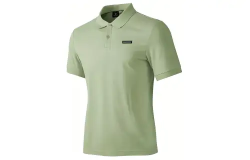 Skechers Polo Shirt Men's Gardenia Green