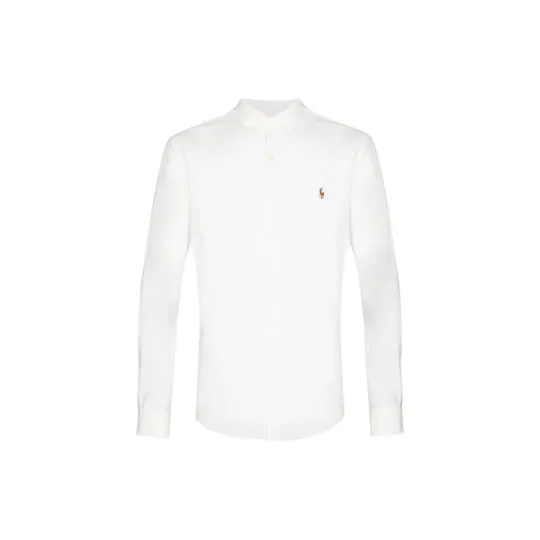 Polo Ralph Lauren logo-embroidery long-sleeve shirt