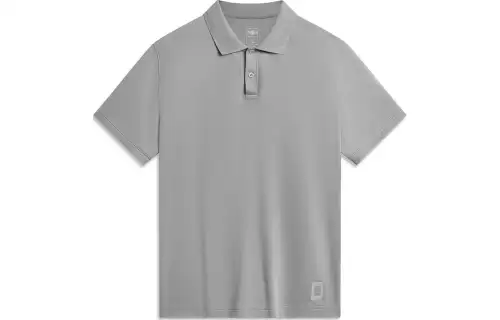 Li Ning Polo Shirt Men's Cyan Bird