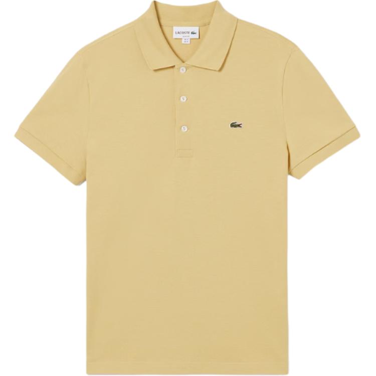 Мужское поло LACOSTE Logo Embroidery (однотонное)