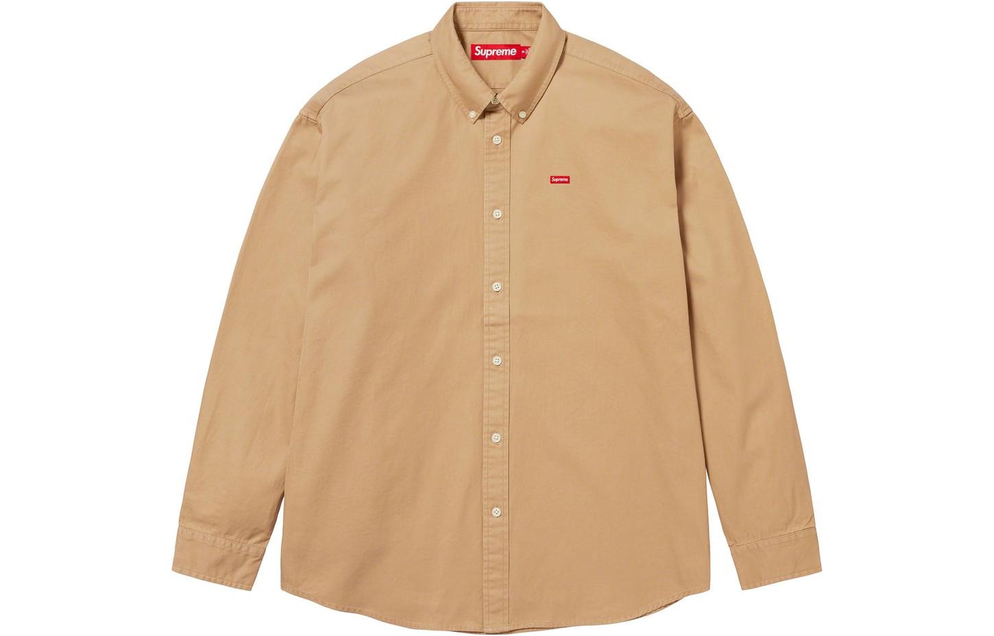 Рубашка Supreme SMALL BOX SHIRT (черная)