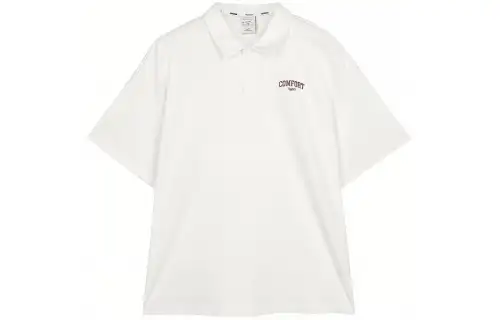 Skechers Polo Shirt Unisex Marshmallow White