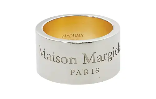 Maison Margiela 925 Sterling Silver Rings Men's Silver