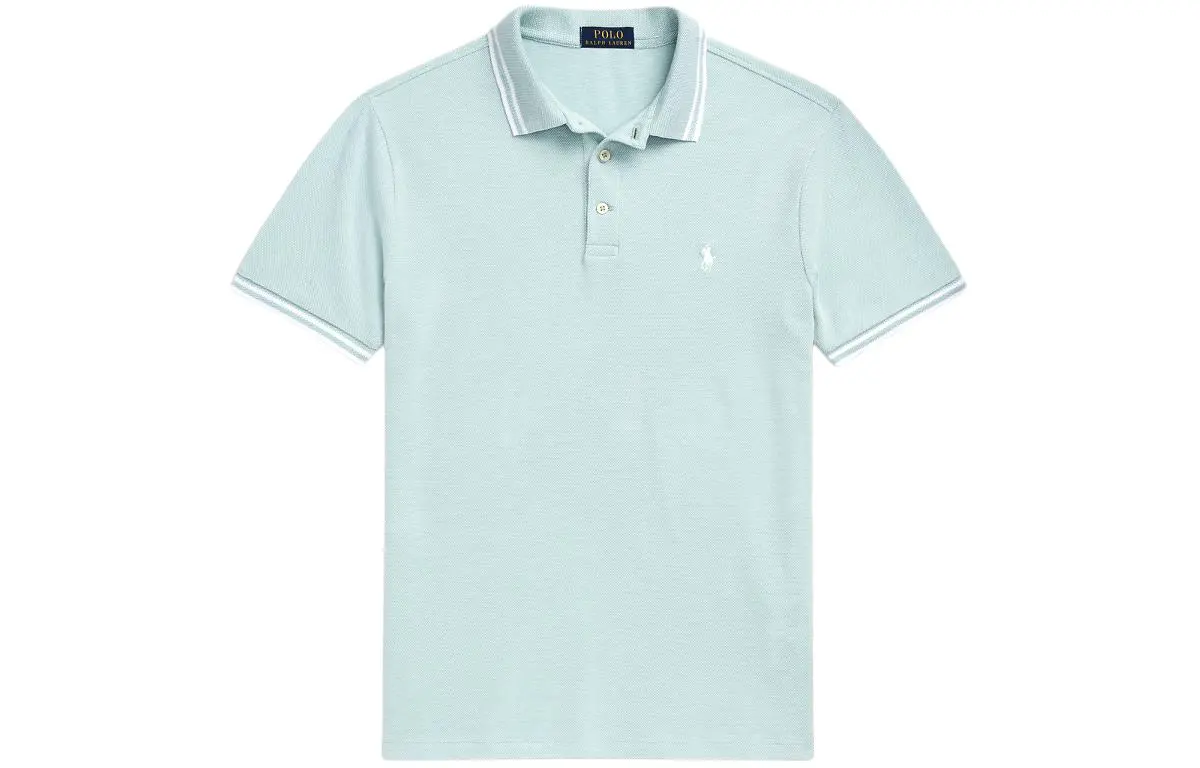 Polo Ralph Lauren SS24 Polo Shirt Custom Slim Fit Men's Green