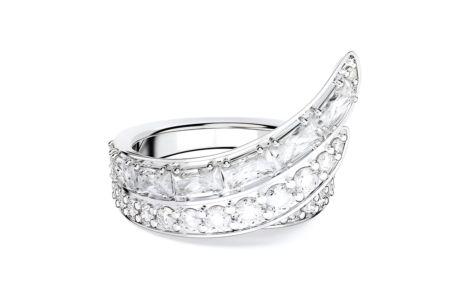Женское кольцо Swarovski Hyperbola (серебряное)