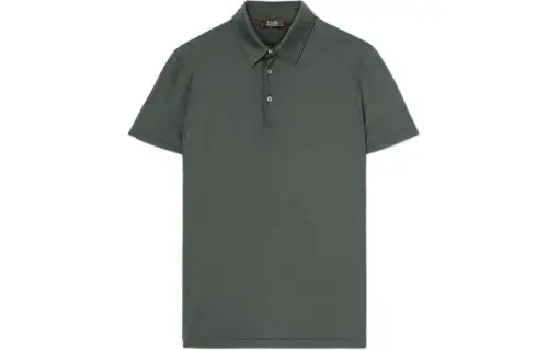 Loro Piana Polo Shirt Men's Dark Green