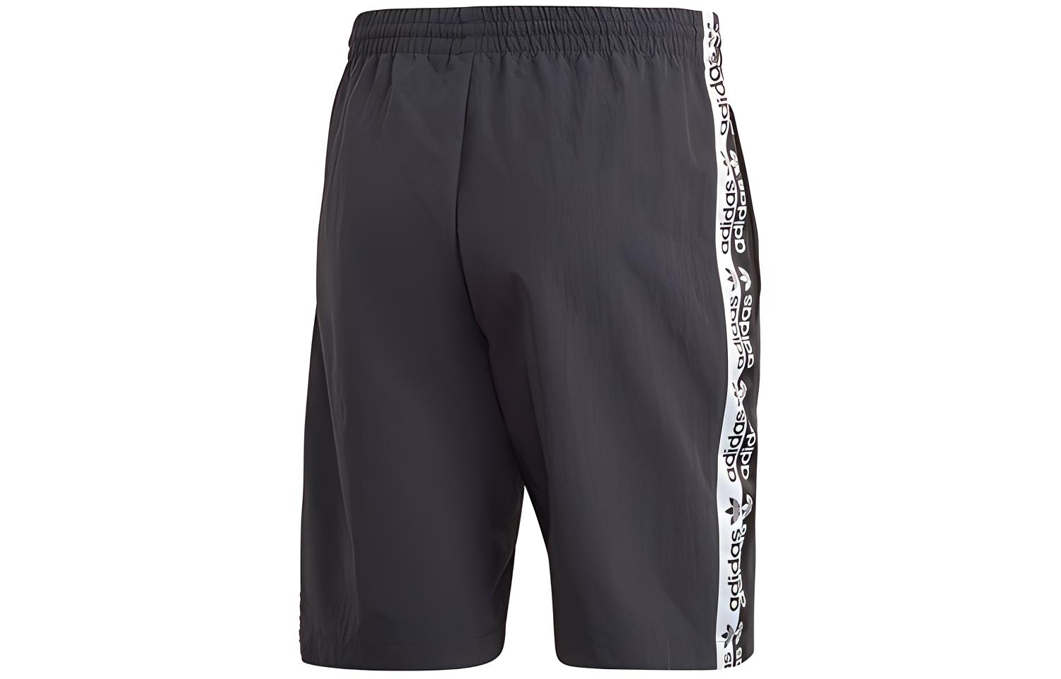Мужские adidas originals TAPE WV SHORT (черные) — фото 2