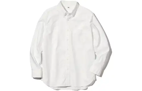 UNIQLO Shirts Unisex Ivory Polo Collar Moderate Other