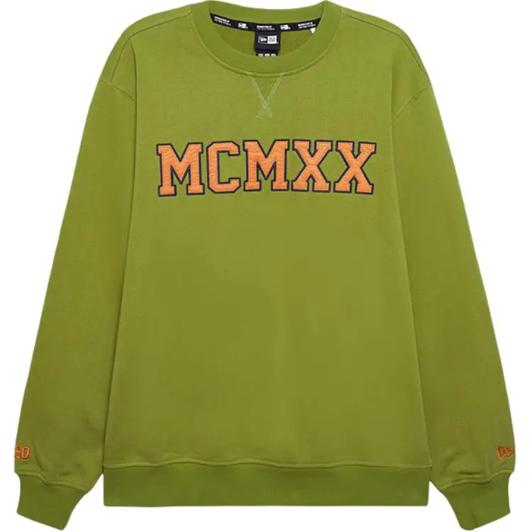 New Era FW24 Sweatshirt Unisex Olive Green