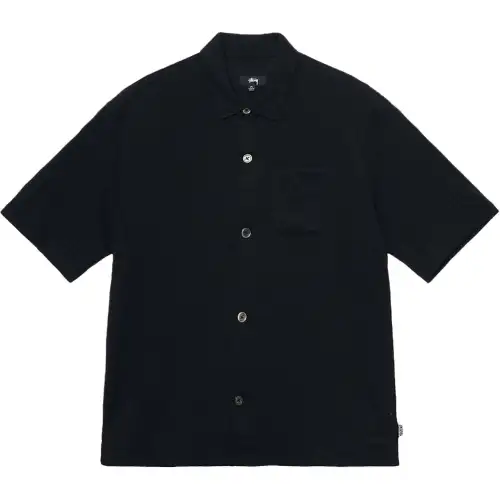 Stussy Flat Bottom Crinkled Shirt