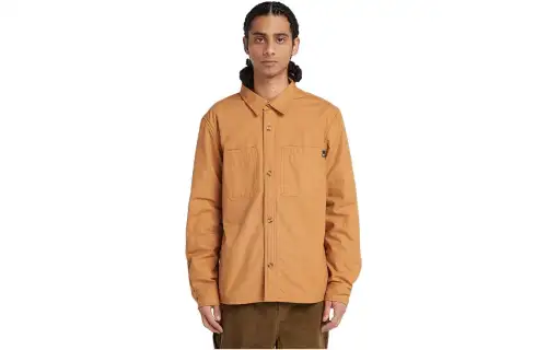 Timberland Shirts Men's Wheat Pointed Collar Thickened Other