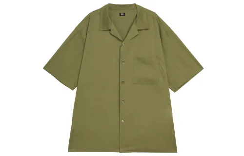 UNIQLO Shirts Unisex Olive Moderate