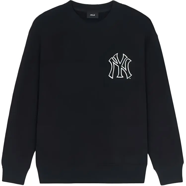 MLB Overfit Mega Logo Sweatshirt Unisex Black