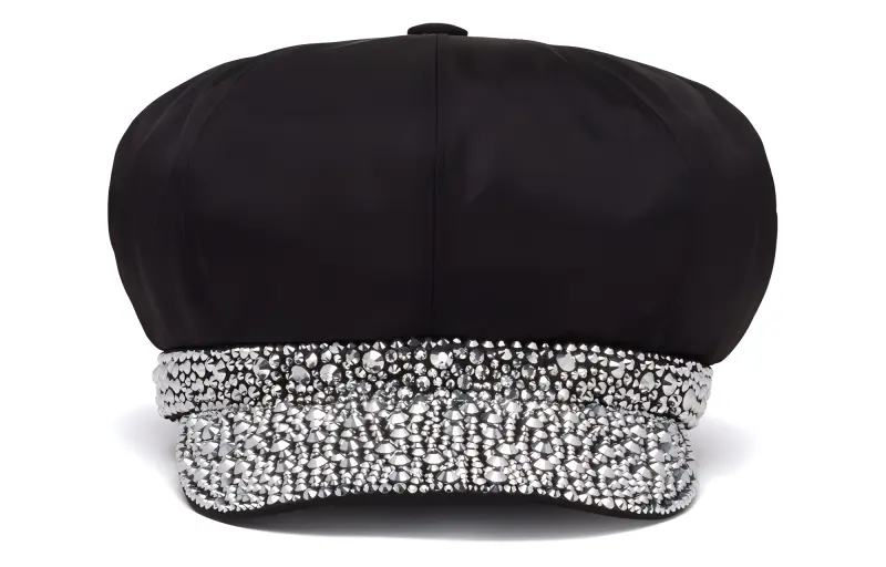 PRADA 2010s Rhinestone embellished Cap
