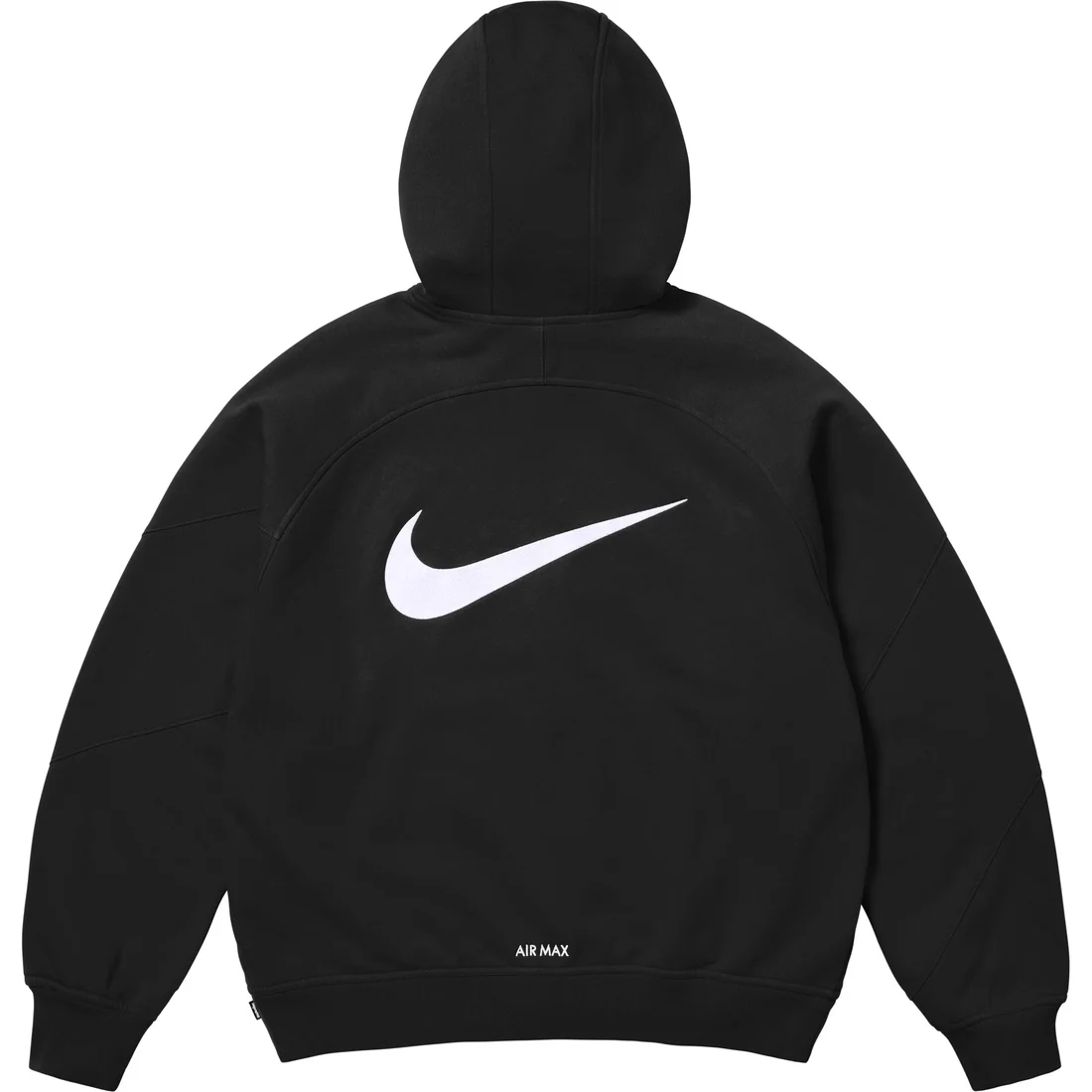 Худи Supreme Zip Up Hooded Sweatshirt (черное)