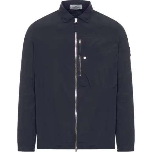 STONE ISLAND Compass Patch Zip Up Jacket