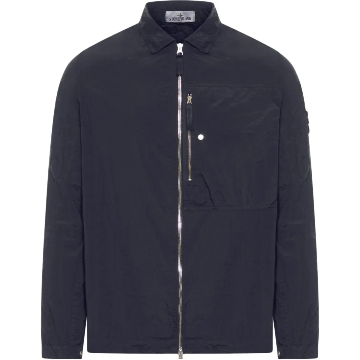 STONE ISLAND Compass Patch Zip Up Jacket