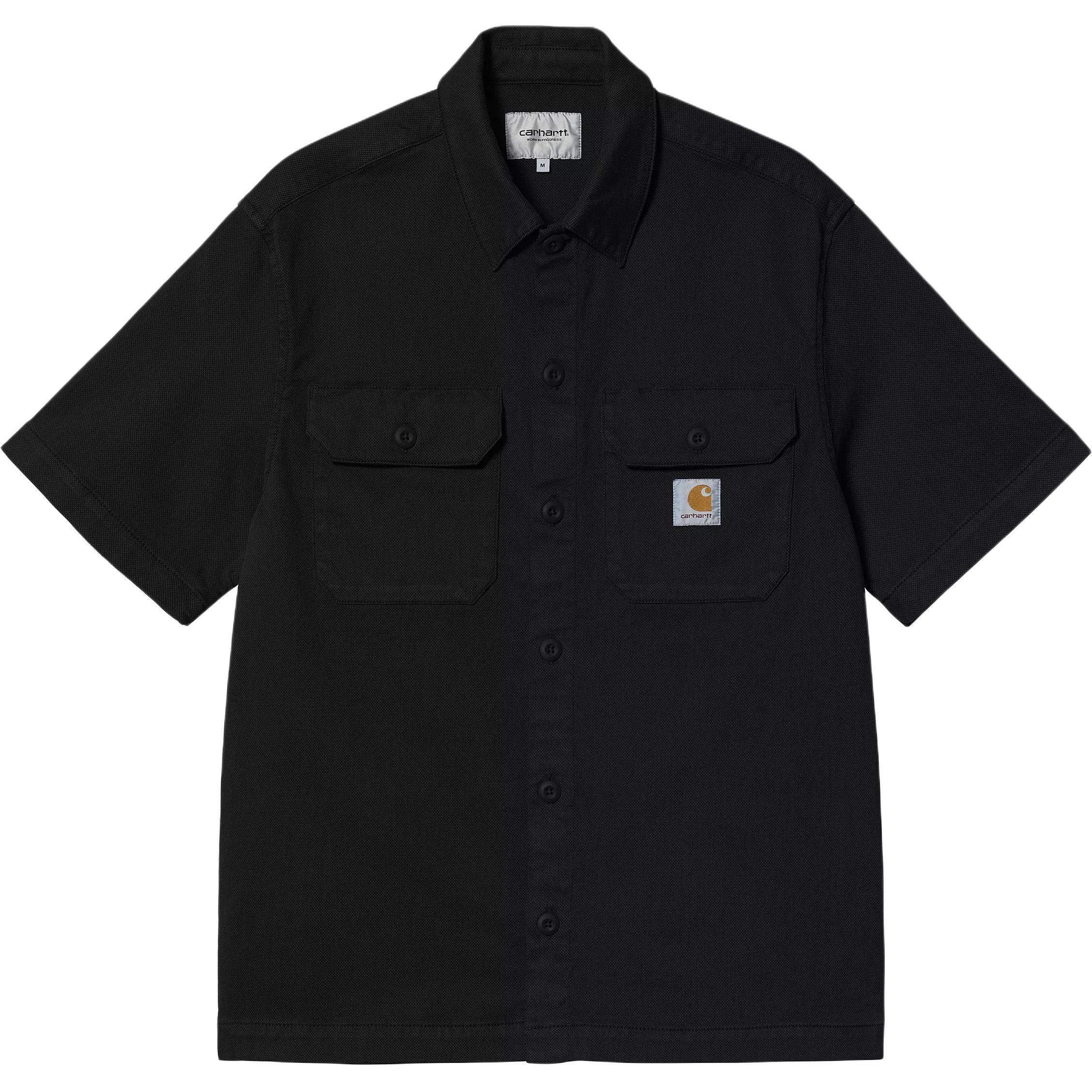 Мужская рубашка Carhartt WIP SS25 (черная)