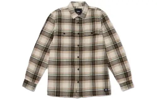Vans Shirts Men's Khaki Lapel Moderate Other