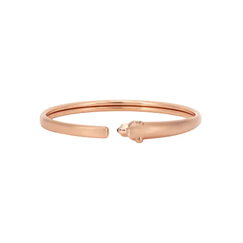 CARTIER Panthère De Cartier 18K Gold Onyx, Tsavorite Garnet Bangles Unisex Rose Gold