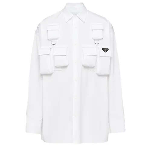 PRADA Multiple-pocket Cotton Shirt