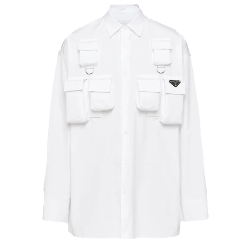 PRADA Multiple-pocket Cotton Shirt