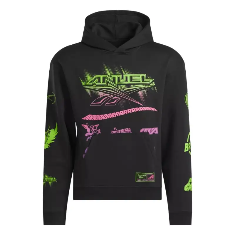 Reebok x ANUEL AA SS24 Sweatshirt Unisex Black