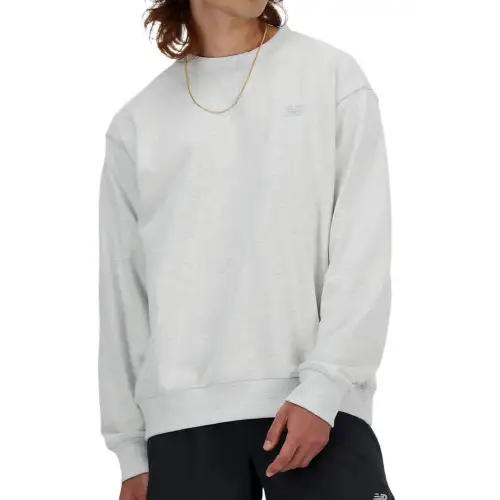 New Balance Athletics French Terry Crew Sweatshirt Men's Gray