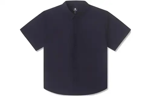 Converse Shirts Men's Navy Blue Lapel Moderate Other