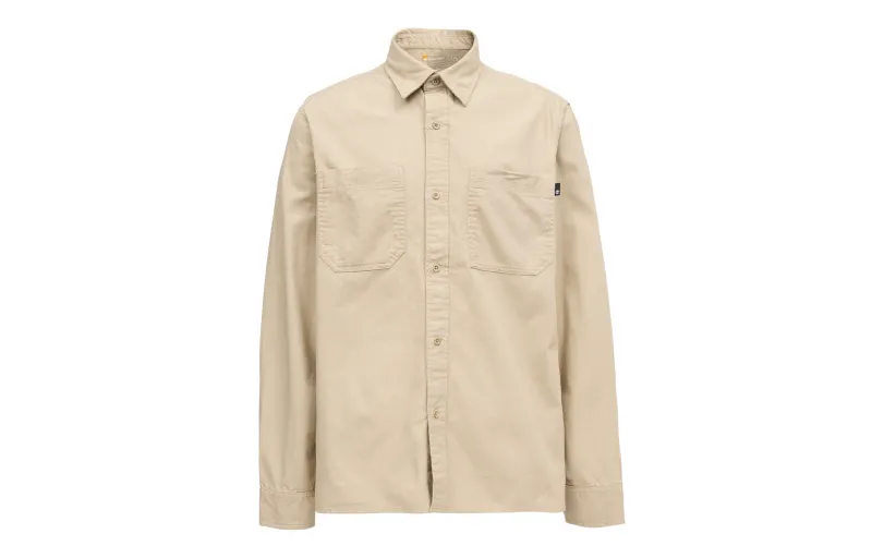Timberland Shirts Men's Sand Lapel Moderate Other