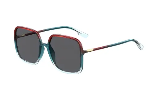 DIOR Square Sunglasses Women's Blue