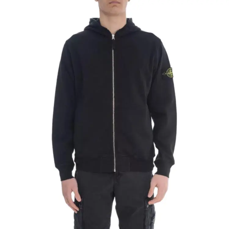 STONE ISLAND Zip Up Hooded Jacket