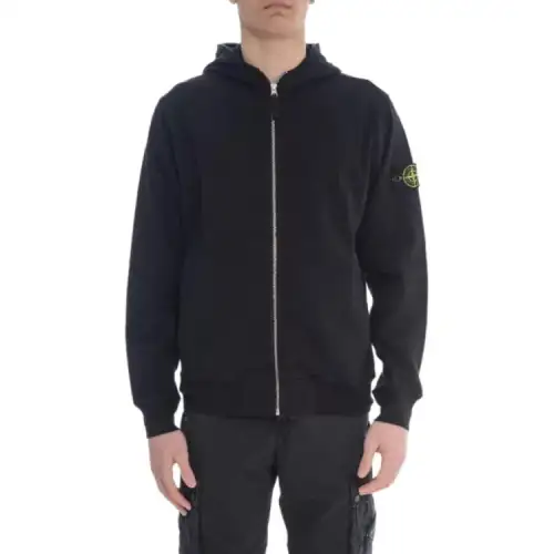 STONE ISLAND Zip Up Hooded Jacket