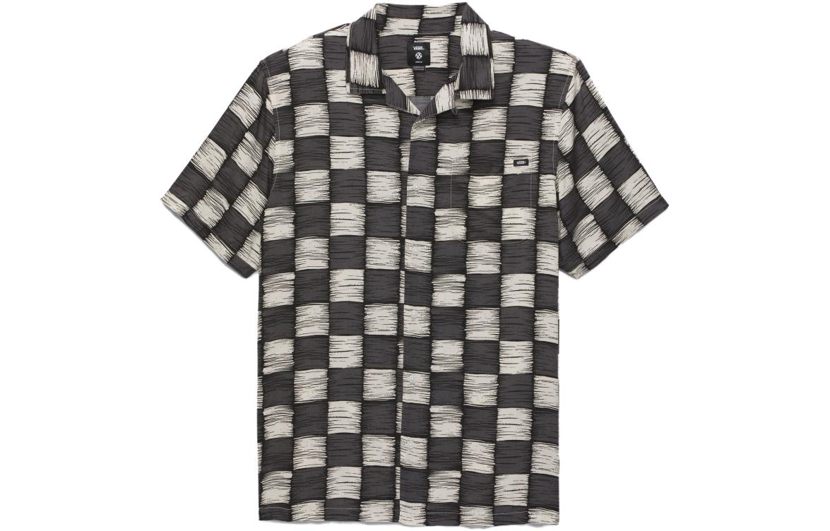 Мужская рубашка Vans Moore Buttondown (черная)