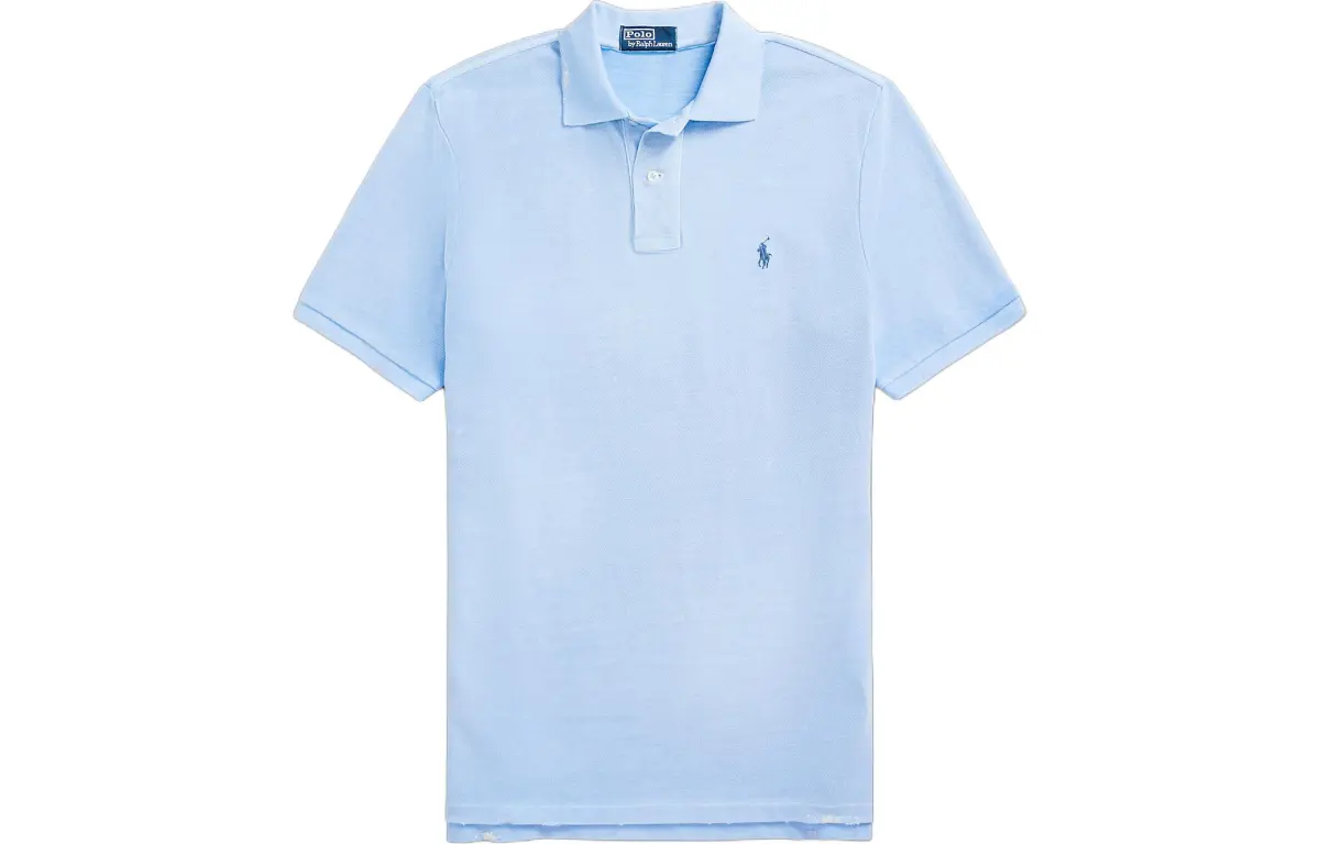 Polo Ralph Lauren SS24 Polo Shirt Men's Light Blue