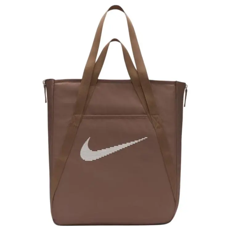 Nike Fabric Tote Bag, Shopping Bag, Shoulder Bag, Handbag Unisex Brown