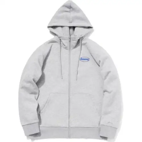 Li Ning Sports Fashion Collection Solid Color Zippers Hooded Comfortable And Breathable Fleece Lined Thermal Loose Fit