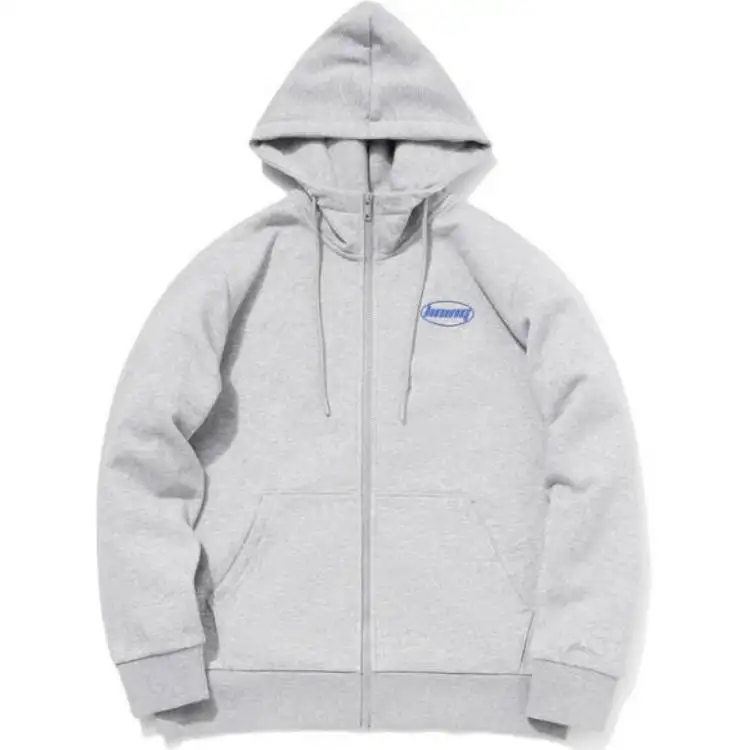 Li Ning Sports Fashion Collection Solid Color Zippers Hooded Comfortable And Breathable Fleece Lined Thermal Loose Fit